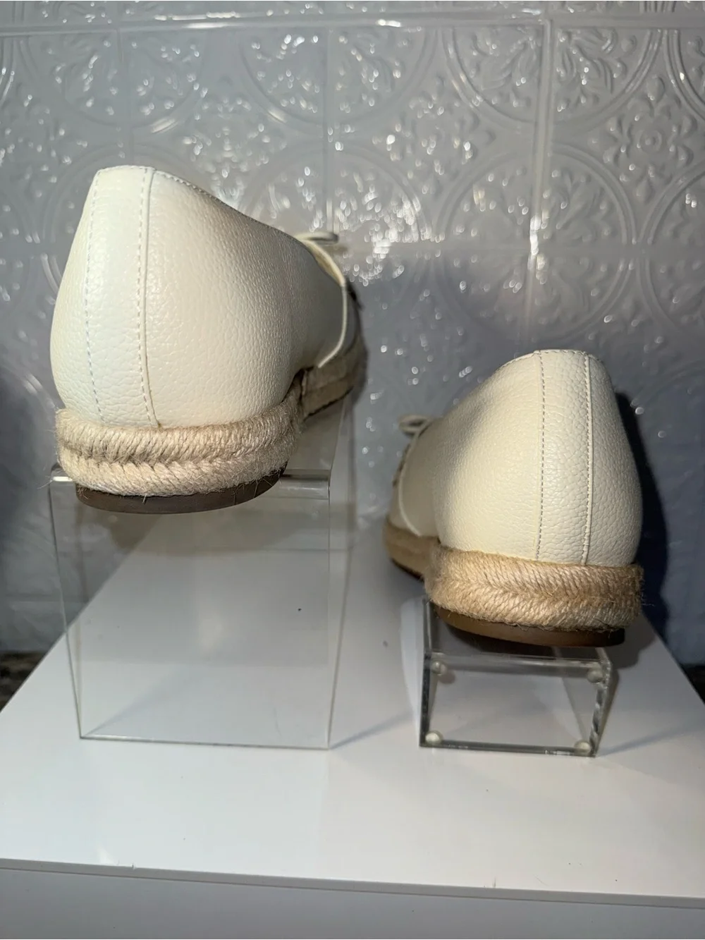 NWOB Guess Leather Espadrilles